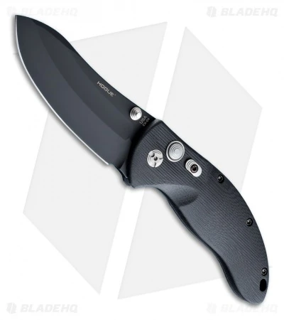 Hogue Knives EX04 Upswept Knife Black G-10 (3.5" Plain) 34470 1 Hogue Knives EX04 Upswept Knife Black G-10 (3.5" Plain) 34470