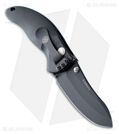 Hogue Knives EX04 Upswept Knife Black G-10 (3.5" Plain) 34470 2 Hogue Knives EX04 Upswept Knife Black G-10 (3.5" Plain) 34470 - Image 2