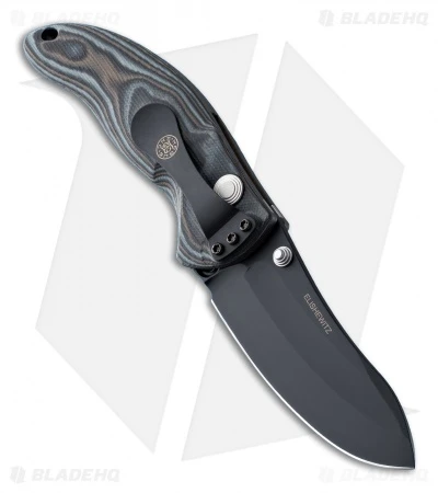 Hogue Knives EX04 Upswept Knife Black/Gray G-Mascus (4" Plain) 34459 2 Hogue Knives EX04 Upswept Knife Black/Gray G-Mascus (4" Plain) 34459 - Image 2
