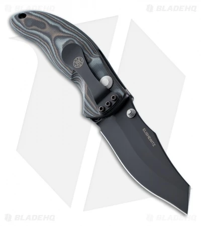 Hogue Knives EX04 Wharncliffe Knife Black/Gray G-Mascus (4" Plain) 34449 2 Hogue Knives EX04 Wharncliffe Knife Black/Gray G-Mascus (4" Plain) 34449 - Image 2
