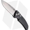 Hogue Knives EX03 Knife Drop Point Black (3.5" Tumble Plain) 34370