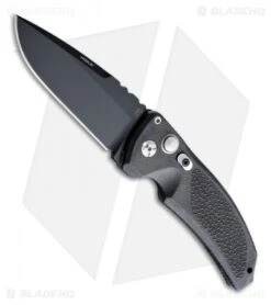 Hogue Knives EX-A03 Drop Point Automatic Knife Black (3.5" Black) 34330