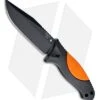 Hogue Knives EX-F02 Clip Point Fixed Blade Hunter Orange (4.5" Black) 35254