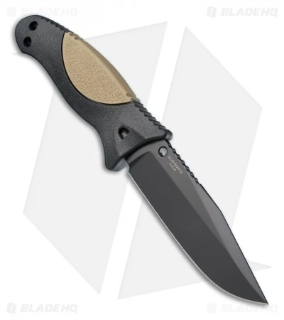 Hogue Knives EX-F02 Clip Point Fixed Blade Flat Dark Earth (4.5" Black) 35253 2 Hogue Knives EX-F02 Clip Point Fixed Blade Flat Dark Earth (4.5" Black) 35253 - Image 2