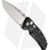 Hogue Knives EX01 Knife Black Aluminum Handle Drop Point Blade (4" Tumble Plain)