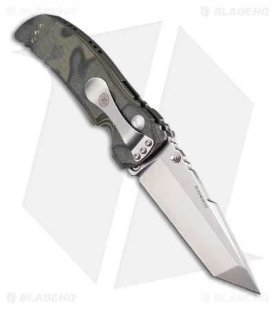 Hogue Knives EX01 Knife Green G10 Tanto Blade (4" Tumble Plain) 2 Hogue Knives EX01 Knife Green G10 Tanto Blade (4" Tumble Plain) - Image 2