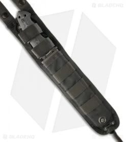 Hogue Knives EX-F01 Large Tactical Fixed Blade Knife Black G10 (7" Plain) 35159 -Knives Shop BHQ 8736 03