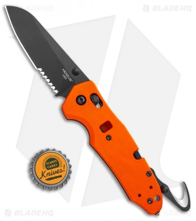Hogue Trauma ABLE Lock Knife Orange G-10 (3.4" Black N680) 34774 5 Hogue Trauma ABLE Lock Knife Orange G-10 (3.4" Black N680) 34774 - Image 5