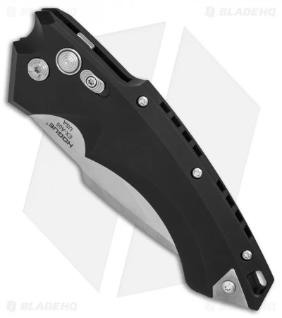 Hogue Knives EX-A05 Spear Point Automatic Knife Black (4" Stonewash) 34510 3 Hogue Knives EX-A05 Spear Point Automatic Knife Black (4" Stonewash) 34510 - Image 3