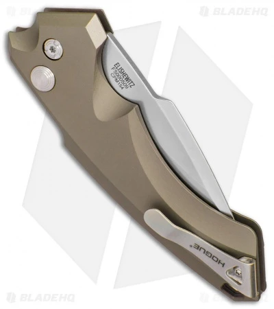 Hogue Knives EX-A05 Spear Point Automatic Knife FDE (4" Stonewash) 34514 2 Hogue Knives EX-A05 Spear Point Automatic Knife FDE (4" Stonewash) 34514 - Image 2