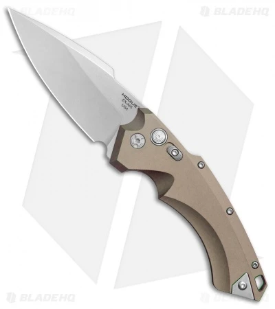 Hogue Knives EX-A05 Spear Point Automatic Knife FDE (4" Stonewash) 34514 1 Hogue Knives EX-A05 Spear Point Automatic Knife FDE (4" Stonewash) 34514