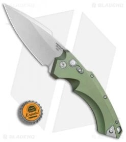 Hogue Knives EX-A05 Spear Point Automatic Knife OD Green (4" Stonewash) 34511 8 Hogue Knives EX-A05 Spear Point Automatic Knife OD Green (4" Stonewash) 34511 -Knives Shop Hogue Auto OD Green Spear Point Plain BHQ 80666 er bottlecap
