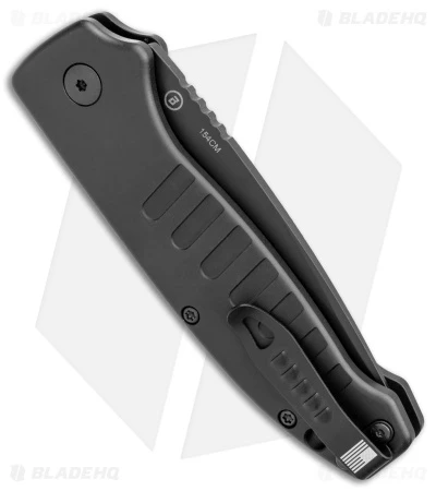 Hogue Ballista Drop Point Automatic Knife Matte Black (3.5" Black) 64130 3 Hogue Ballista Drop Point Automatic Knife Matte Black (3.5" Black) 64130 - Image 3