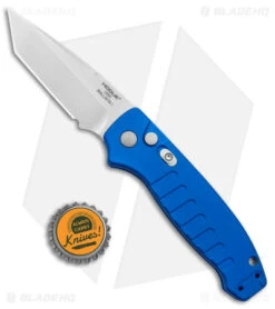 Hogue Ballista Tanto Automatic Knife Matte Blue (3.5" Tumbled) 64123 7 Hogue Ballista Tanto Automatic Knife Matte Blue (3.5" Tumbled) 64123 -Knives Shop Hogue Ballista Auto Matte Blue Tanto Tumbled BHQ 140238 jr bottlecap