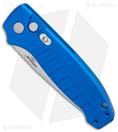 Hogue Ballista Tanto Automatic Knife Matte Blue (3.5" Tumbled) 64123 2 Hogue Ballista Tanto Automatic Knife Matte Blue (3.5" Tumbled) 64123 - Image 2