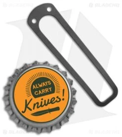 Hogue EX-02 3.3" & 3.75" Torx Screw And Pocket Clip Kit (Black) 34280 -Knives Shop Hogue EX 02 3.3in 3.75in Torx Screw Pocket Clip Kit HO34280 BHQ 74046 jr bottlecap