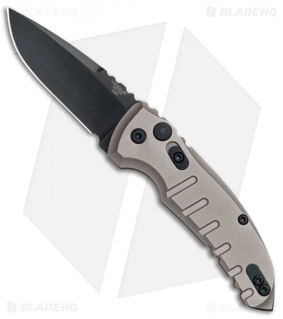 Hogue Knives A01 Microswitch Automatic Knife Flat Dark Earth (2.6" Black) 24117 1 Hogue Knives A01 Microswitch Automatic Knife Flat Dark Earth (2.6" Black) 24117
