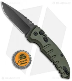 Hogue Knives A01 Microswitch Automatic Knife OD Green (2.6" Black) 24111 7 Hogue Knives A01 Microswitch Automatic Knife OD Green (2.6" Black) 24111 -Knives Shop Hogue Knives A01 Microswitch Auto OD Green Black 24111 BHQ 95382 jr bottlecap