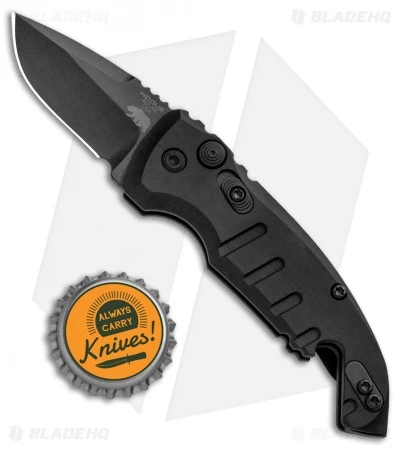 Hogue Knives CA Legal A01 Microswitch Automatic Knife Black (1.8" Black) 4 Hogue Knives CA Legal A01 Microswitch Automatic Knife Black (1.8" Black) - Image 4