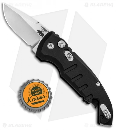 Hogue Knives CA Legal A01 Microswitch Automatic Knife Black (1.8" Stonewash) 4 Hogue Knives CA Legal A01 Microswitch Automatic Knife Black (1.8" Stonewash) - Image 4