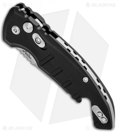 Hogue Knives CA Legal A01 Microswitch Automatic Knife Black (1.8" Stonewash) 2 Hogue Knives CA Legal A01 Microswitch Automatic Knife Black (1.8" Stonewash) - Image 2