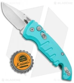 Hogue Knives CA Legal A01 Microswitch Automatic Knife Teal (1.8" Stonewash) 7 Hogue Knives CA Legal A01 Microswitch Automatic Knife Teal (1.8" Stonewash) -Knives Shop Hogue Knives CA Legal A01 Microswitch Auto Teal SW 24123 BHQ 79828 jr bottlecap