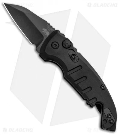 Hogue Knives CA Legal A01 Microswitch Wharncliffe Automatic Knife (1.8" Black) 1 Hogue Knives CA Legal A01 Microswitch Wharncliffe Automatic Knife (1.8" Black)