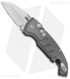 Hogue Knives CA Legal A01 Microswitch Wharncliffe Automatic Knife Gray (1.8" SW)