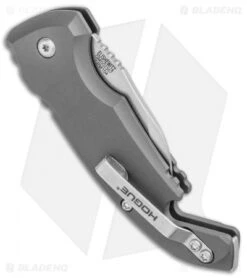 Hogue Knives CA Legal A01 Microswitch Wharncliffe Automatic Knife Gray (1.8" SW) -Knives Shop Hogue Knives CA Legal A01 Microswitch Wharncliffe Auto Gray SW 24142 BHQ 81358 jr side