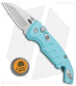 Hogue Knives CA Legal A01 Microswitch Wharncliffe Automatic Knife Aqua (1.8" SW) -Knives Shop Hogue Knives CA Legal A01 Microswitch Wharncliffe Automatic Knife Aqua SW BHQ 81359 kp bottle cap