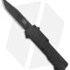 Hogue Knives Compound OTF Auto Knife Clip Point Black W/ Tritium (3.5" Black)
