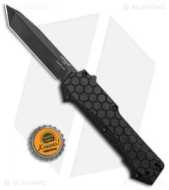 Hogue Knives Compound OTF Automatic Knife Tanto Black (3.5" Black) 34026 7 Hogue Knives Compound OTF Automatic Knife Tanto Black (3.5" Black) 34026 -Knives Shop Hogue Knives Compound OTF Auto Tanto Black Black 34026 BHQ 93911 jr bottlecap