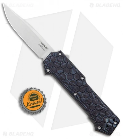 Hogue Knives Compound OTF Clip Point Automatic Knife Black (3.5" SW) 34039 4 Hogue Knives Compound OTF Clip Point Automatic Knife Black (3.5" SW) 34039 - Image 4