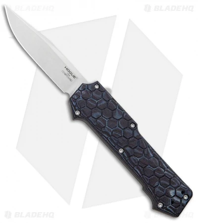 Hogue Knives Compound OTF Clip Point Automatic Knife Black (3.5" SW) 34039 1 Hogue Knives Compound OTF Clip Point Automatic Knife Black (3.5" SW) 34039