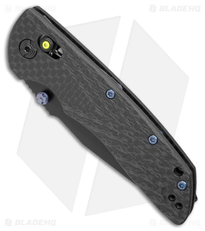 Hogue Knives Deka Clip Point Knife Black Carbon Fiber (3.25" Black DLC 20CV) 2 Hogue Knives Deka Clip Point Knife Black Carbon Fiber (3.25" Black DLC 20CV) - Image 2