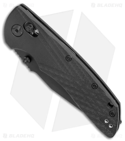 Hogue Knives Deka Clip Point Pocket Knife Black G-10 (3.25" Black 20CV) 2 Hogue Knives Deka Clip Point Pocket Knife Black G-10 (3.25" Black 20CV) - Image 2