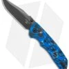 Hogue Knives Deka Clip Point Pocket Knife Blue Lava G-Mascus (3.25" Black 20CV)