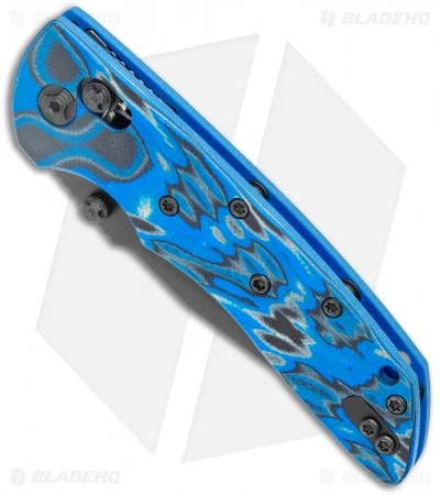 Hogue Knives Deka Clip Point Pocket Knife Blue Lava G-Mascus (3.25" Black 20CV) 2 Hogue Knives Deka Clip Point Pocket Knife Blue Lava G-Mascus (3.25" Black 20CV) - Image 2