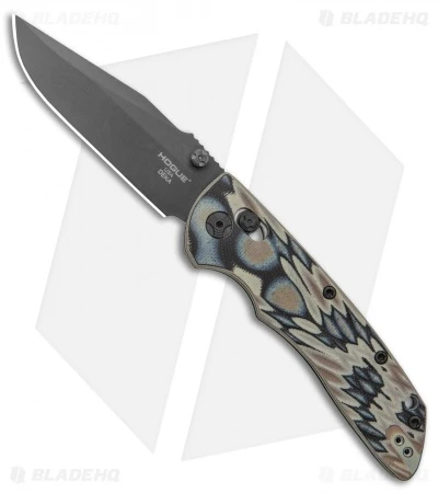 Hogue Knives Deka Clip Point Pocket Knife FDE G-Mascus (3.25" Black 20CV) 1 Hogue Knives Deka Clip Point Pocket Knife FDE G-Mascus (3.25" Black 20CV)