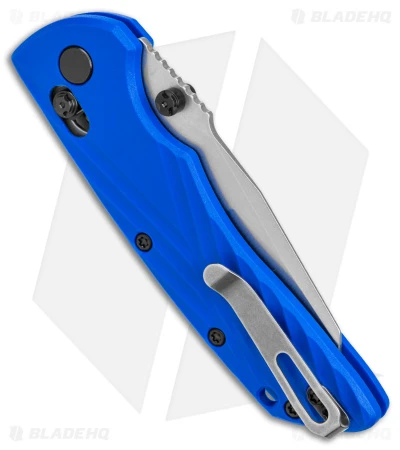 Hogue Knives Deka MagnaCut Wharncliffe Knife Blue Polymer (3.25" Stonewash) 3 Hogue Knives Deka MagnaCut Wharncliffe Knife Blue Polymer (3.25" Stonewash) - Image 3