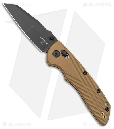 Hogue Knives Deka MagnaCut Wharncliffe Knife FDE Tan Polymer (3.25" Cerakote) 1 Hogue Knives Deka MagnaCut Wharncliffe Knife FDE Tan Polymer (3.25" Cerakote)
