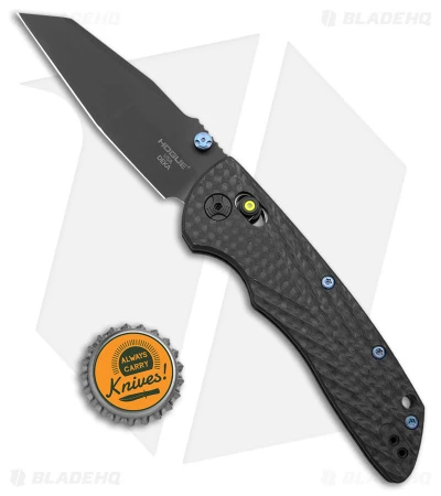 Hogue Knives Deka Wharncliffe Knife Black Carbon Fiber (3.25" Black DLC 20CV) 4 Hogue Knives Deka Wharncliffe Knife Black Carbon Fiber (3.25" Black DLC 20CV) - Image 4