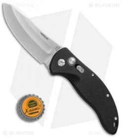 Hogue Knives EX-A04 Upswept Automatic Knife Matte Black (3.5" Tumbled) 7 Hogue Knives EX-A04 Upswept Automatic Knife Matte Black (3.5" Tumbled) -Knives Shop Hogue Knives EX A04 Upswept matte black tumbled BHQ 72287 er bottlecap