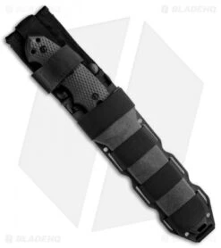 Hogue Knives EX-F01 Large Tanto Fixed Blade Black G-10 (7" Black) 35109 -Knives Shop Hogue Knives EX F01 Tactical Tanto Black G 10 Black 35109 BHQ 87407 jr sheath 2