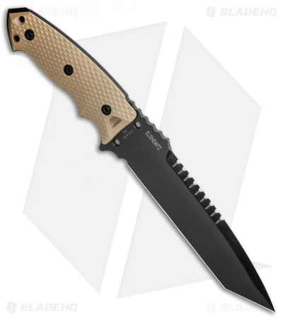 Hogue Knives EX-F01 Large Tanto Fixed Blade FDE G-10 (7" Black) 35108 2 Hogue Knives EX-F01 Large Tanto Fixed Blade FDE G-10 (7" Black) 35108 - Image 2