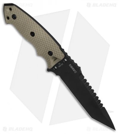 Hogue Knives EX-F01 Tactical Tanto Fixed Blade FDE G-10 (5.5" Black) 35127 2 Hogue Knives EX-F01 Tactical Tanto Fixed Blade FDE G-10 (5.5" Black) 35127 - Image 2