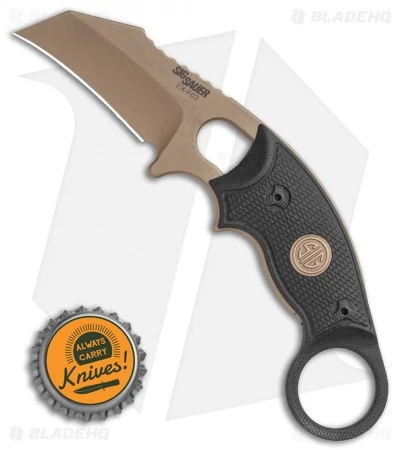 Hogue Knives EX-F03 Hawkbill Karambit Knife Tactical Black (2.25" FDE) 37320 5 Hogue Knives EX-F03 Hawkbill Karambit Knife Tactical Black (2.25" FDE) 37320 - Image 5