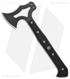 Hogue Knives EX-T01 Tomahawk Axe Black G-10 Sig Medallion (Gray)