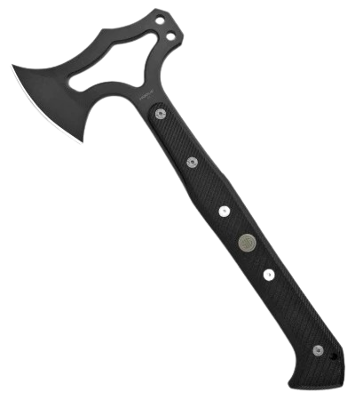 Knives Shop -Knives Shop Hogue Knives EX T01 Tomahawk Axe Black G 10 Sig Medallion Gray 37772 BHQ 100455 jr bottlecap removebg preview
