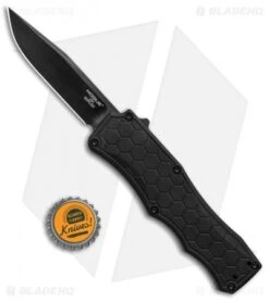 Hogue Knives Exploit OTF Automatic Knife Clip Point Black (3.5" Black) 34056 -Knives Shop Hogue Knives Exploit OTF Auto CP Black Black 34056 BHQ 93908 jr bottlecap 4